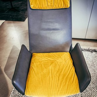 Bequeme Sitzfläche des Freifrau Lounge Chair Amelie